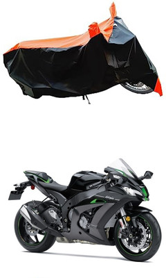 VESMEI Two Wheeler Cover for Kawasaki(Ninja ZX-10R SE, Orange)