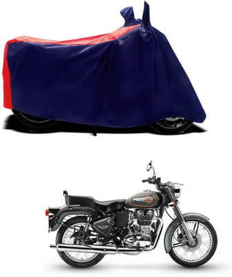 CODOKI Waterproof Two Wheeler Cover for Royal Enfield(Bullet 500, Red)