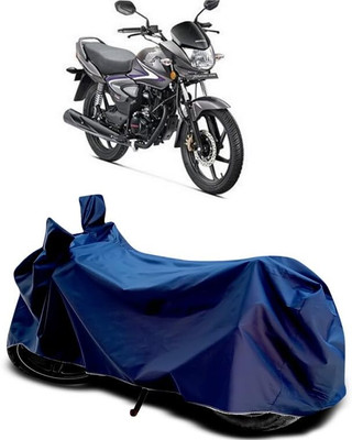 AASHTIK MART Two Wheeler Cover for Honda(CB Shine, Blue)
