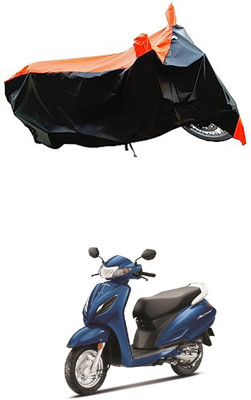 VESMEI Two Wheeler Cover for Honda(Activa 6G, Orange)