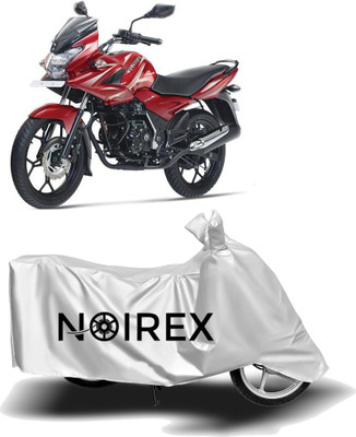 NOIREX Two Wheeler Cover for Bajaj(Discover 150 f, Silver)