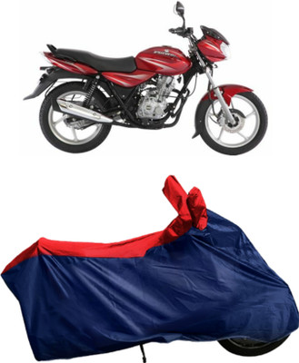 rakku Waterproof Two Wheeler Cover for Bajaj(Discover 125 DTS-i, Blue, Red)