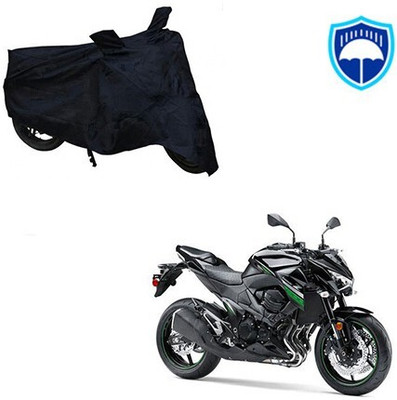 MMSSTAR Waterproof Two Wheeler Cover for Kawasaki(Z800, Black)