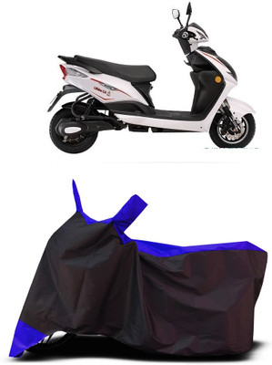 VESMEI Two Wheeler Cover for Bajaj(Sport 63 48V, Blue)