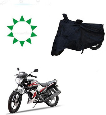 MMSSTAR Waterproof Two Wheeler Cover for Yamaha(SS 125, Black)