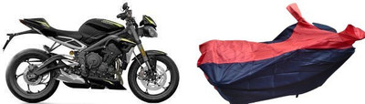 malti Two Wheeler Cover for Triumph(Street Triple RS, Red, Blue)
