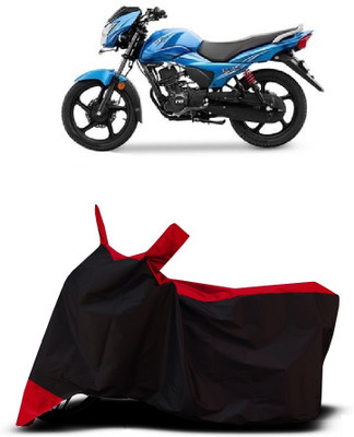 VESMEI Two Wheeler Cover for TVS(Victor New, Red)