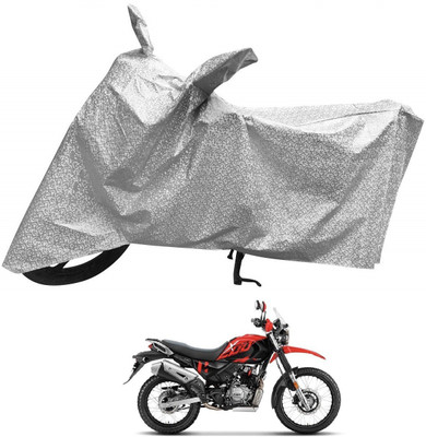 MOCKHE Waterproof Two Wheeler Cover for Hero(Xpulse 200T, Silver)