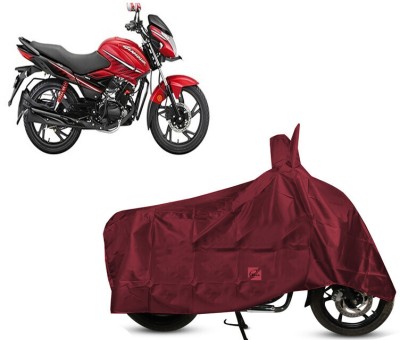 EGAL Waterproof Two Wheeler Cover for Hero(Glamour i3s BS6, Maroon)