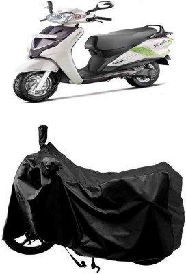 AutoKick Two Wheeler Cover for Hero(Motocorp Electric Scooter, Black)