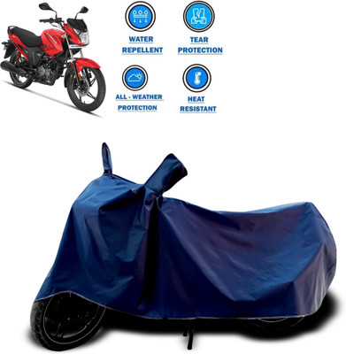 CODOKI Waterproof Two Wheeler Cover for Hero(Glamour, Blue)
