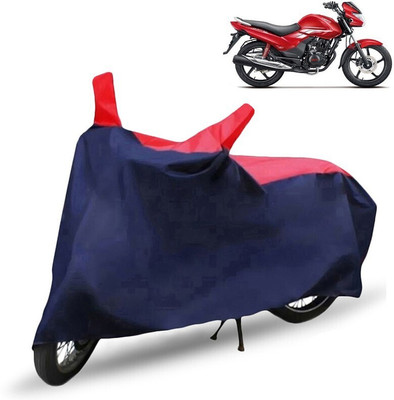 Mdstar Waterproof Two Wheeler Cover for Hero(Achiever, Red, Blue)