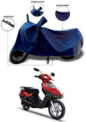 DeepShakshi AUTOMOTIVE Two Wheeler Cover for Hero(Electric Flash, Blue)