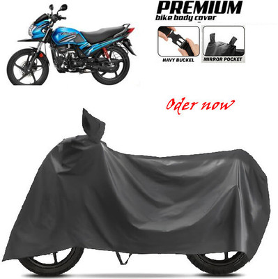 SK AUTO Waterproof Two Wheeler Cover for Bajaj, Hero, Honda, TVS, Ola(Black)