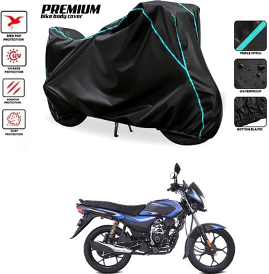 SThanaveX Waterproof Two Wheeler Cover for Bajaj(Platina 110, Black)