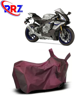 RRZ Waterproof Two Wheeler Cover for Yamaha(YZF R1M, Maroon)