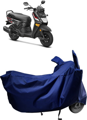 Amexride Two Wheeler Cover for Honda(Cliq, Blue)