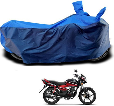 Varnwal E Commerce Waterproof Two Wheeler Cover for Honda(CB Shine, Blue)