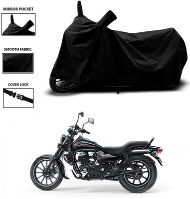 Mdstar Waterproof Two Wheeler Cover for Bajaj(Avenger 400 BS6, Black)