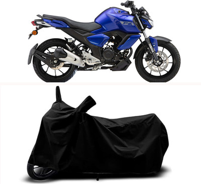 RABABLI Waterproof Two Wheeler Cover for Yamaha(FZ 25 BS6, Black)