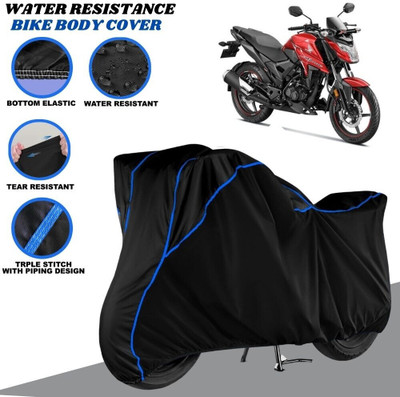 SRP PRODUCT Waterproof Two Wheeler Cover for Honda(Xblade, Black, Blue)