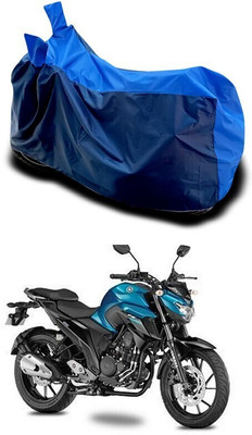 DeepShakshi AUTOMOTIVE Waterproof Two Wheeler Cover for Yamaha(FZ 25, Blue)