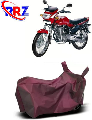 RRZ Waterproof Two Wheeler Cover for Hero(Ambition, Maroon)