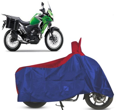 EGAL Waterproof Two Wheeler Cover for Kawasaki(Versys X 300, Red)