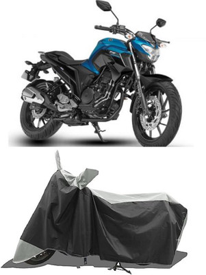 GROFATIK Two Wheeler Cover for Yamaha(FZ 25, Grey)