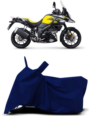 VESMEI Two Wheeler Cover for Suzuki(V-Strom 650 XT, Blue)