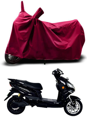 KEDIT Two Wheeler Cover for Okinawa(i-Praise, Maroon)