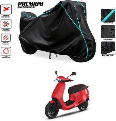PAGORA Waterproof Two Wheeler Cover for Ola(Black)