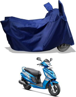 Amexride Two Wheeler Cover for Hero(Maestro Edge, Blue)