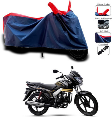 AASHTIK MART Two Wheeler Cover for Mahindra(Centuro, Red)