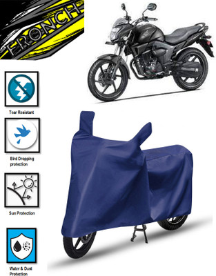 FRONCH Waterproof Two Wheeler Cover for Honda(CB Trigger, Blue)