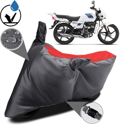 DeepShakshi AUTOMOTIVE Waterproof Two Wheeler Cover for Hero(Splendor Plus, Red)