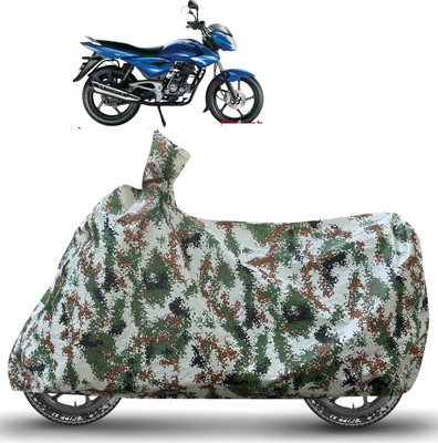 Caronix Waterproof Two Wheeler Cover for Bajaj(XCD 135, Green)