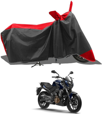 KEDIT Two Wheeler Cover for Bajaj(Discover 150 s, Red)