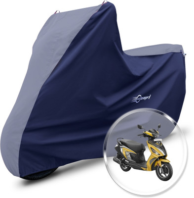 Neodrift Two Wheeler Cover for Hero(Maestro Edge, Grey, Blue)