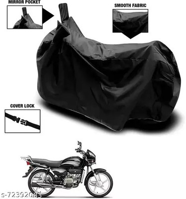 gurukul mart Waterproof Two Wheeler Cover for LML(Electric NYX e5, Black)