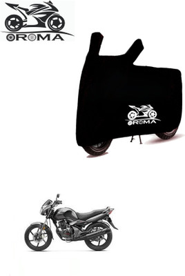 THE REAL ARV Waterproof Two Wheeler Cover for Honda(CB Unicorn, Black)
