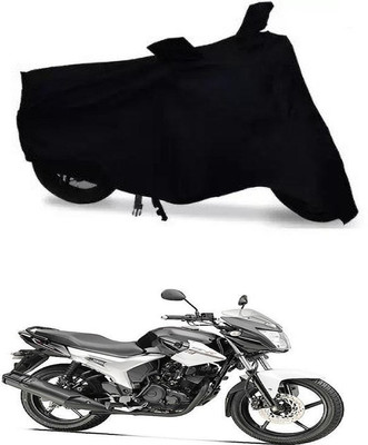 THE REAL ARV Waterproof Two Wheeler Cover for Yamaha(SZ R, Black)