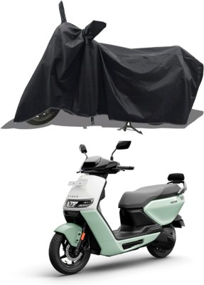 RAQTRO Waterproof Two Wheeler Cover for Ather(Electric Scooter, Black)