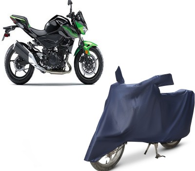 EGAL Waterproof Two Wheeler Cover for Kawasaki(Z400 BS6, Blue)