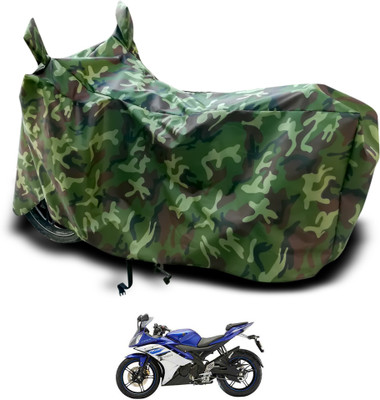 Shri Hanumat Two Wheeler Cover for Yamaha(YZF R15 Ver 2.0, Green)