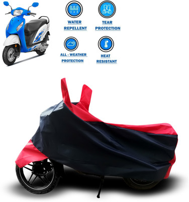 PAGORA Waterproof Two Wheeler Cover for Honda(Activa i, Red)