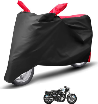 Caronix Waterproof Two Wheeler Cover for Royal Enfield(Red)