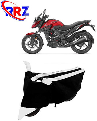RRZ Waterproof Two Wheeler Cover for Honda(X-Blade, Black, White)