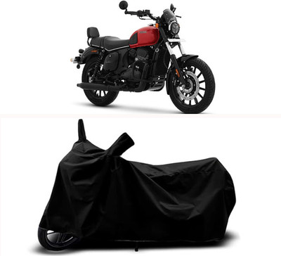 RABABLI Waterproof Two Wheeler Cover for Yezdi(Roadster, Black)