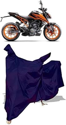 Amexride Two Wheeler Cover for KTM(200 Duke, Blue)